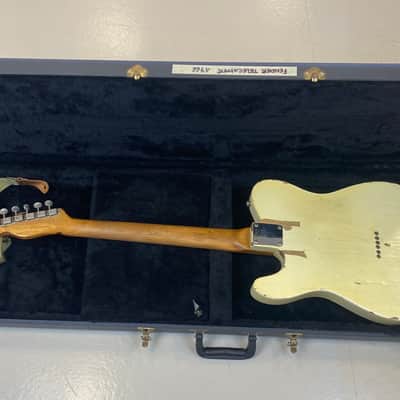 Fender Telecaster with Rosewood Fretboard 1966 - Olympic White image 3