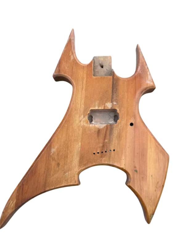 Custom Mahogany Warlock Style DIY Project Guitar Body image 1