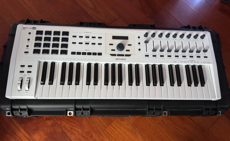 Arturia KeyLab 49 MkII MIDI Controller (White) image 1