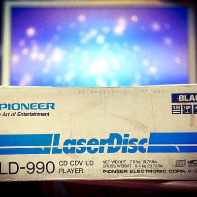 PIONEER CLD-990 🌈RaRe🌈 Open Boxed Vintage Laserdisc LD Player image 1