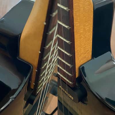 Fernandes HSS Super Strat, Quilted Black Burst, 1990s, MIJ image 6