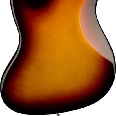 Fender American Vintage II 1966 Jazz Electric Bass Rosewood Fingerboard, 3-Color Sunburst image 11