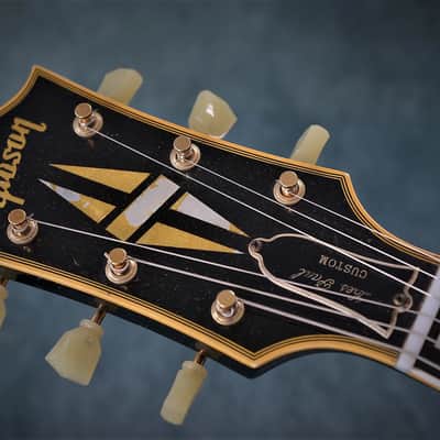 Gibson Les Paul Custom 1955 - Ebony - All Original image 4