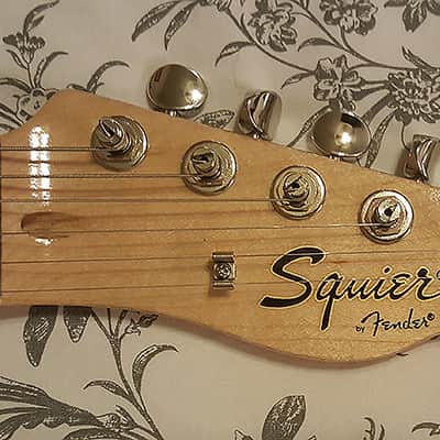 Squier Vintage Modified Telecaster Thinline w/Upgrades image 3