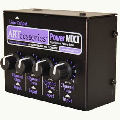 ART - Applied Research & Technology PowerMix 1 - 4 Channel Passive Mixer - Used image 3