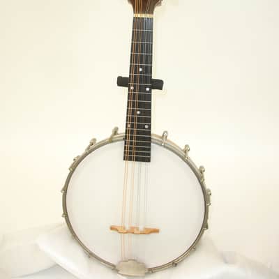 Vintage Weymann Style 24 Banjo Mandolin w/ Case (circa 1915) image 2