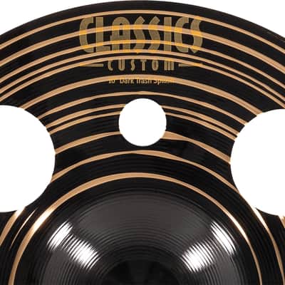 MEINL CC10DATRS Classics Custom Dark Trash Splash 10 Zoll Becken image 6