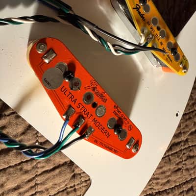 Fender Telecaster Ultra loaded Pickguard - Noiseless Pickups image 4