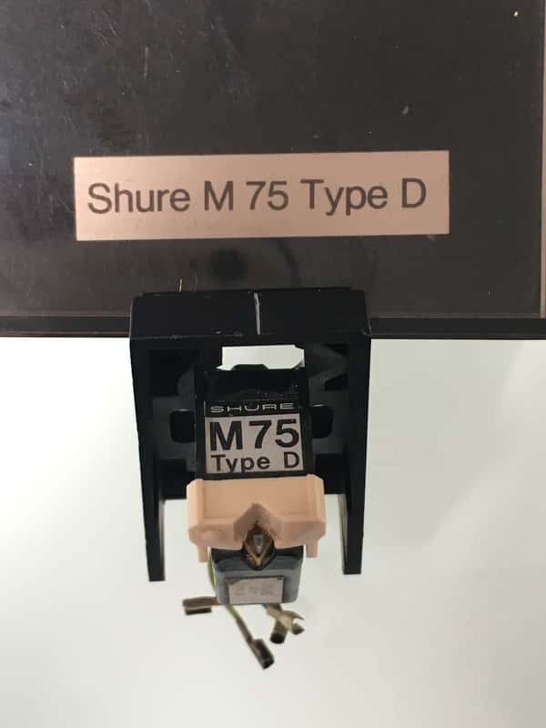 Shure M75 Type D Stylus + cartridge + Dual TK 120 Headshell | Reverb