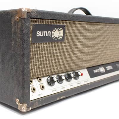1970s Sunn 2000S All-Tube Bass Amplifier Head - Vintage image 2