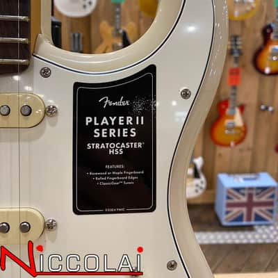 Fender Player II Stratocaster HSS, Rosewood Fingerboard, White Blonde image 7