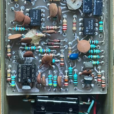 MXR MX-148 Micro Chorus 1982 - 1984 - Yellow vintage image 11