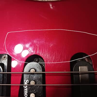 Jackson DK2S - MIJ w/ Sustainiac - 2008 Inferno Red image 12