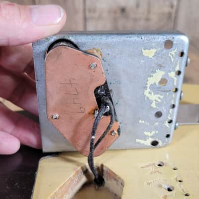 Fender Telecaster Blackguard 1953 - Blonde image 23
