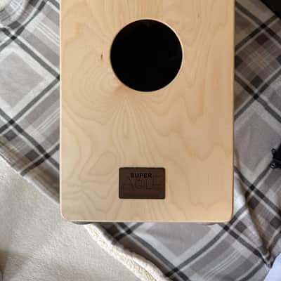 Schlagwerk Super Agile Cajon, CAP100 Cajon Pedal, TA3 Luxus Case - Like New image 6