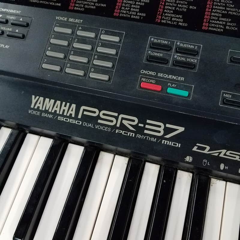 Yamaha PSR-37 Portatone Keyboard | Reverb
