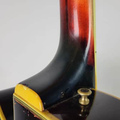1962 Guild X-350 Stratford - Sunburst With OHSC image 11