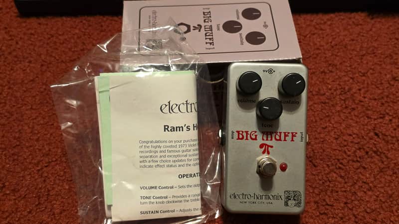 Electro-Harmonix Ram's Head Big Muff Pi 2019 - Present - Silver image 1