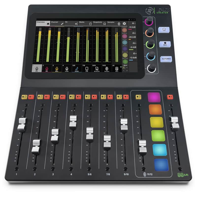 Mackie DLZ Creator 12-channel Digital Mixer for Podcasting and Streaming image 1