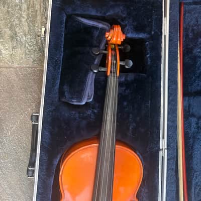 15" viola with case and bow. Made in Romania image 3