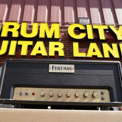 Friedman Plex Black Tolex 50-Watt Tube Head image 8