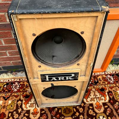 Vintage 1967 Park Marshall 2x12 Amplifier Cabinet Column Repairs Celestion T1221 image 8
