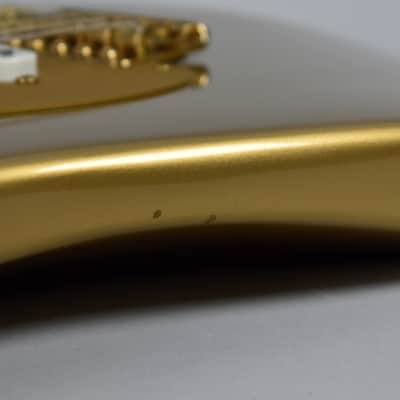 Circa 1989 Fender Stratocaster Custom Shop H.L.E Gold '57 RI #313 Guitar w/OSHC image 7