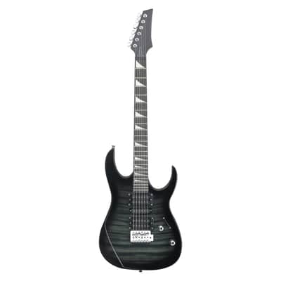 Cxxss 170 Model 39in Electric Guitar HSH Pickups Black complete starter kit suit for Hard Tiger-striped Black image 6