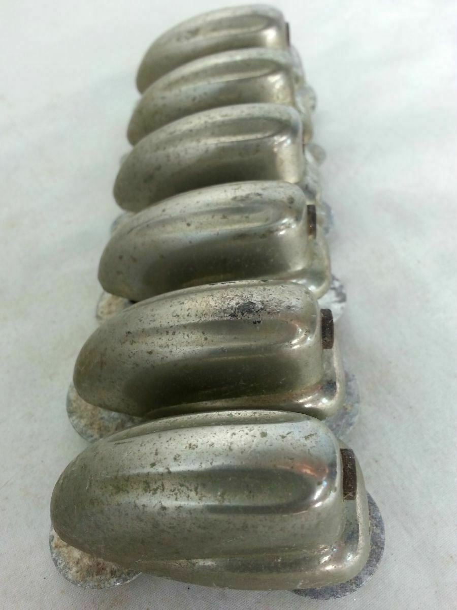 Slingerland 6x Sound King Tom Drum Lugs Nickel Short Swivel Alum Washer 50s VG* — main photograph