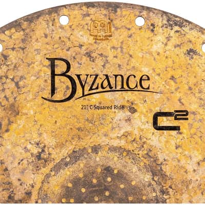 Meinl 21" C Squared Byzance Vintage Chris Coleman Signature Ride Cymbal image 5