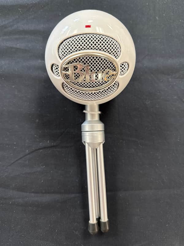 Blue Snowball iCE USB Mic 2010s - Gloss White image 1