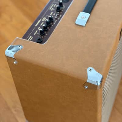 Ultrasound Dean Markley Pro-250 Tri-Amped Acoustic 2000er - Light Brown Tolex image 2