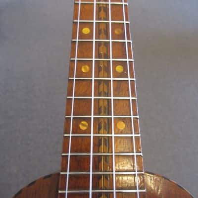 Unlabeled Koa Soprano Ukulele c.1920's/30's image 14