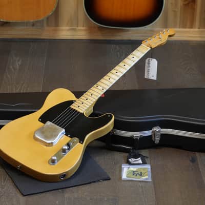 2025 Carson Hess Esquire Pine Body Under 6lbs Electric Guitar Butterscotch + HSC