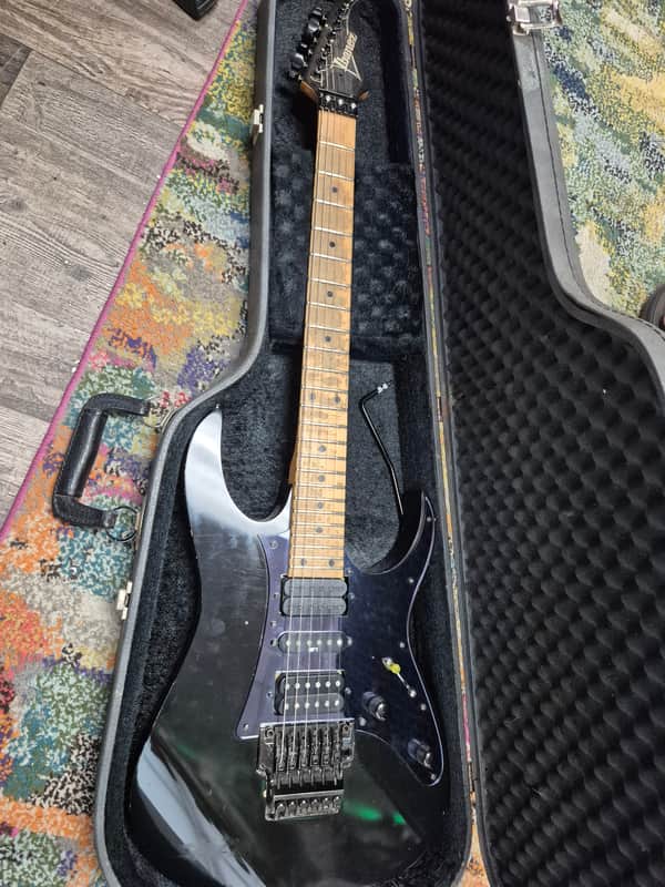Ibanez RG550-BK Standard with Maple Fretboard 1990- Black image 1