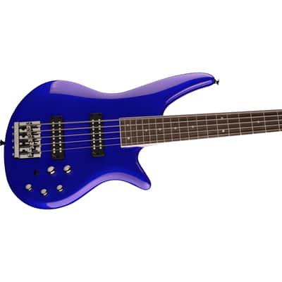 Jackson JS Series Spectra Bass JS3V Indigo Blue - 5-String Electric Bass image 3