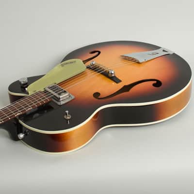 Gretsch PX 6124 Single Anniversary Arch Top Hollow Body Electric Guitar (1960), ser. #38751, hard shell case. image 7