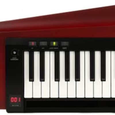 Korg RK-100S 2 37-key Keytar - Translucent Red image 2