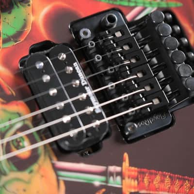 ESP Signature Series Guitars George Lynch Signature - Black w/ Skulls &amp; Snakes Graphic (PRE ORDER) image 14