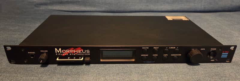 E-MU Systems Morpheus 32-Voice Z-Plane Synthesizer 1993 - Black image 1