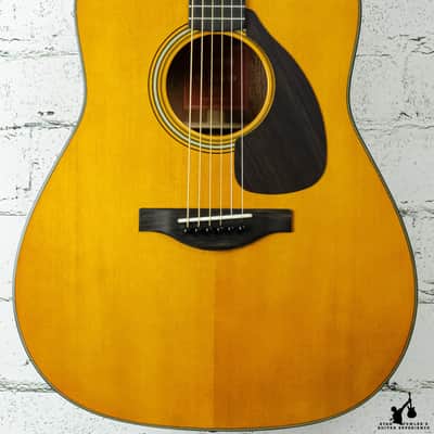 Yamaha FG5 GL Red Label Gloss Acoustic w/ case (#348A)
