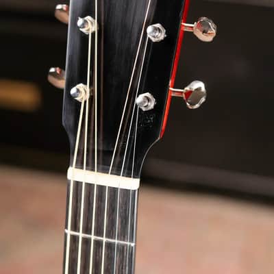 Eastman E10OOSS/V Slope Shoulder Acoustic Guitar - Antique Varnish with Hardshell Case image 5