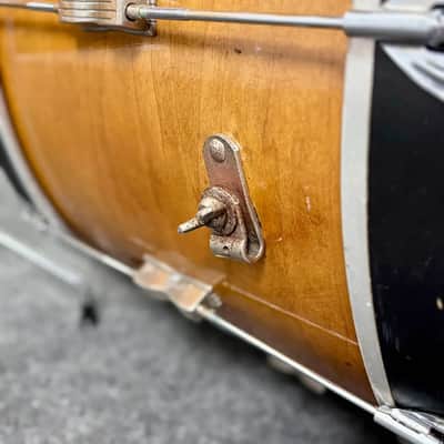 Used Vintage Ludwig/WFL 3pc Drum Set Refinished Natural - Fair image 8