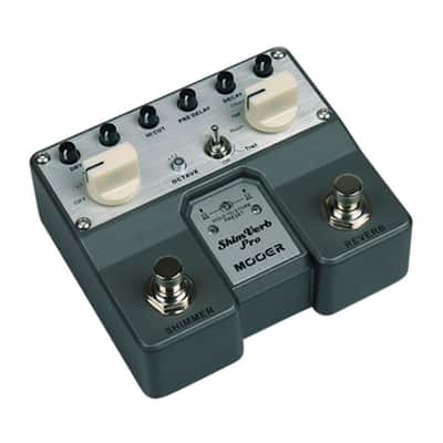 MOOER SHIMVERB PRO Digital Stereo Reverb Guitar Effect Pedal image 4