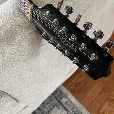 Takamine GD30CE-12 BLK G30 Series 12-String Dreadnought Cutaway Acoustic/Electric Guitar 2010s Gloss Black image 12