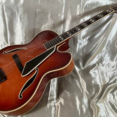 1975 D'Aquisto New Yorker MINT Sunburst Hollowbody Guitar With Original Hard Shell Case image 7