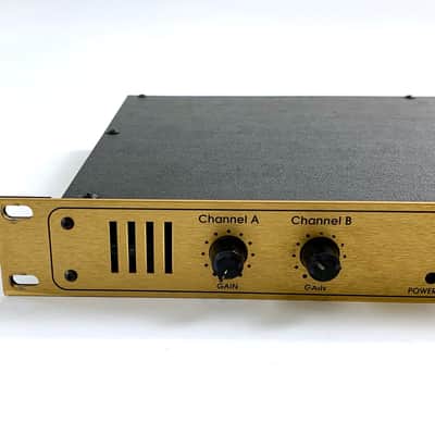 Marshall Valvestate Model 8008 80+80-Watt Guitar Power Amplifier 1998 - 2001 - Gold image 2