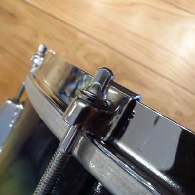 Slingerland 5.5x14 Student Model Snare Drum Blue/Gold Duco 1960 image 6