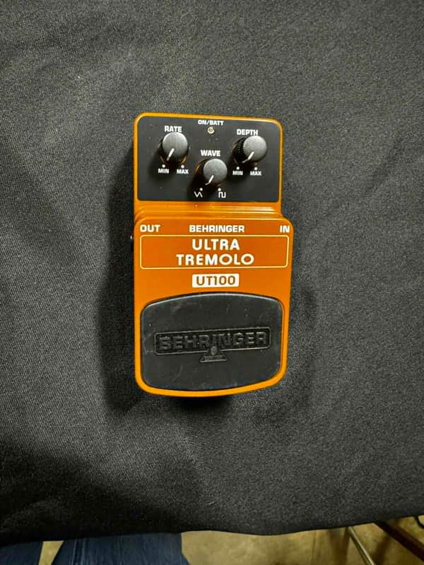 Behringer UT100 Ultra Tremolo 2000s - Brown image 1