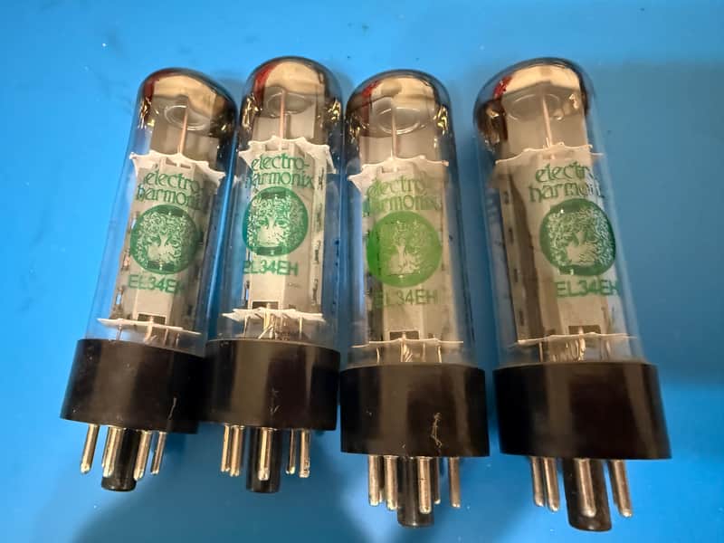 Electro-Harmonix EL34 Power Tube Matched Quad 2010s image 1